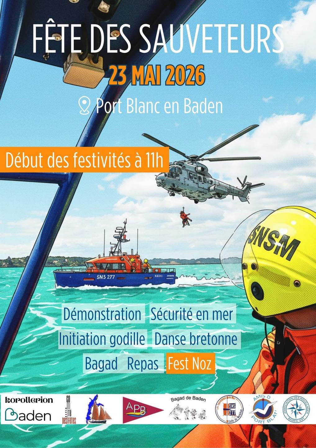 Fête des sauveteurs le 23 Mai